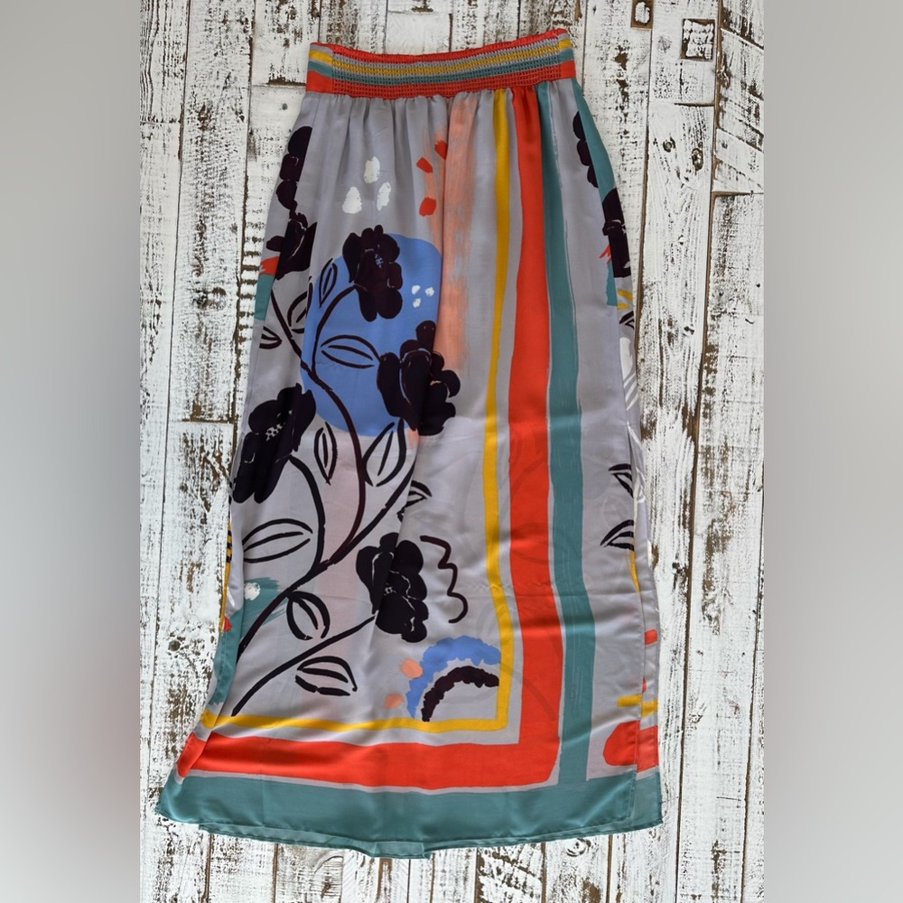 Anthropologie - Maeve Painterly Maxi Skirt - XS